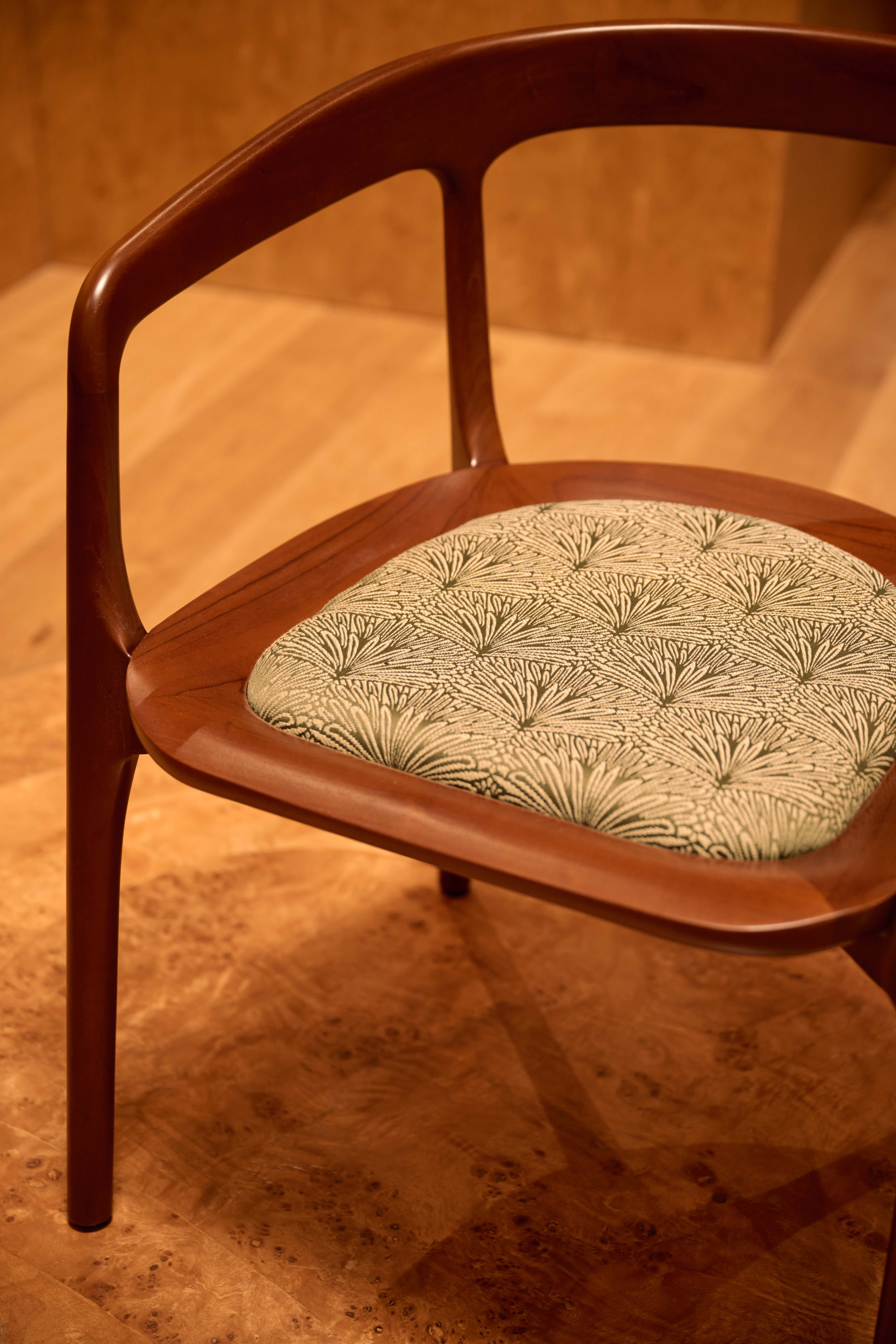 Chaise Maison Saman 3247-05 DATTIER col. Kaki.